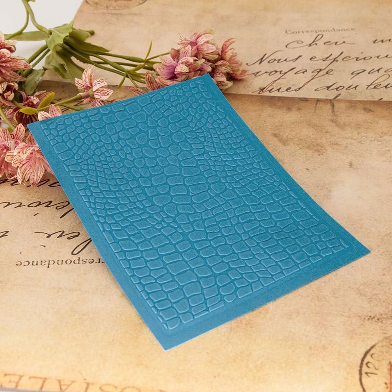 FUGUT 3-D Embossing Folder for Card Making - Plastic Textured Template for DIY Scrapbooking, Paper Crafting and Handmade Art Supplies (3D Texture Fades 8.3 x 5.9 in) - Image 4